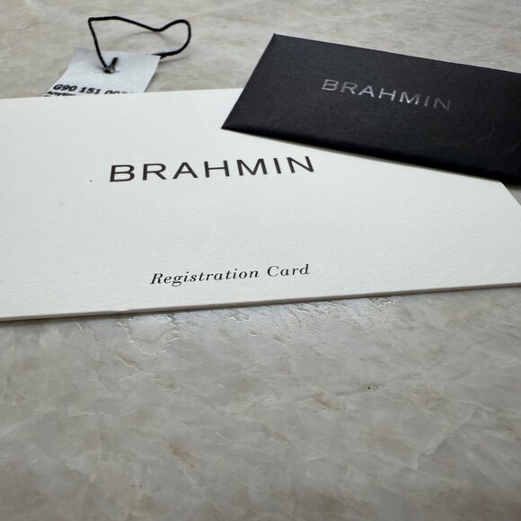 BRAHMIN Anytime Mini Shoulder Bag, Melbourne Leather in Chianti NWT - Picture 6 of 9